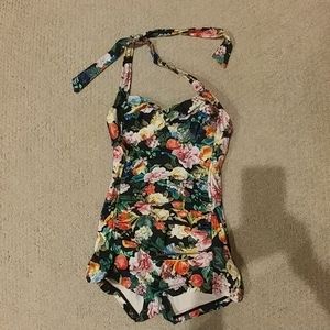 Seafolly boyshort maillot